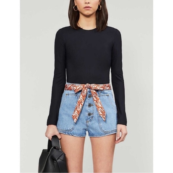 Sandro Pants - Sandro Paris Jamy‎ Denim Shorts Jeans Jean Shorts